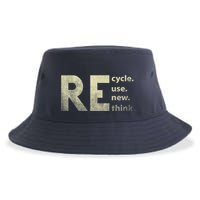 Recycle Reuse Renew Rethink Earth Day Sustainable Bucket Hat