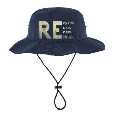 Recycle Reuse Renew Rethink Earth Day Bucket Hat