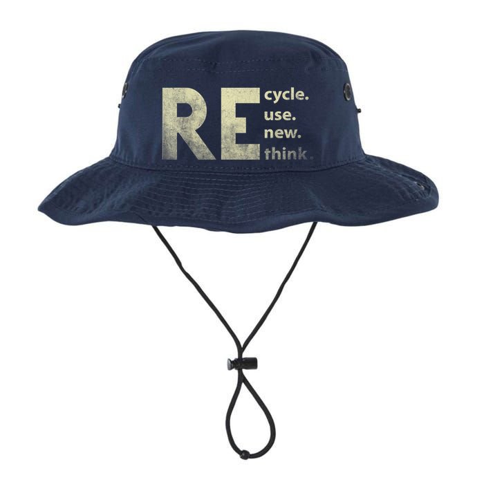 Recycle Reuse Renew Rethink Earth Day Bucket Hat