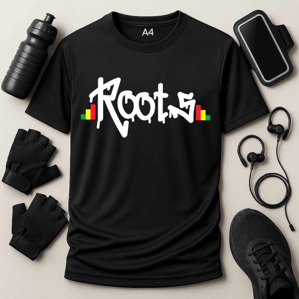 Reggae Roots Rasta Rastafari Grafitti Hip Hop Dub DnB Jungle Performance Shirt