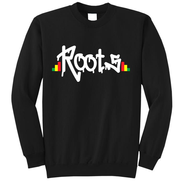 Reggae Roots Rasta Rastafari Grafitti Hip Hop Dub DnB Jungle Sweatshirt