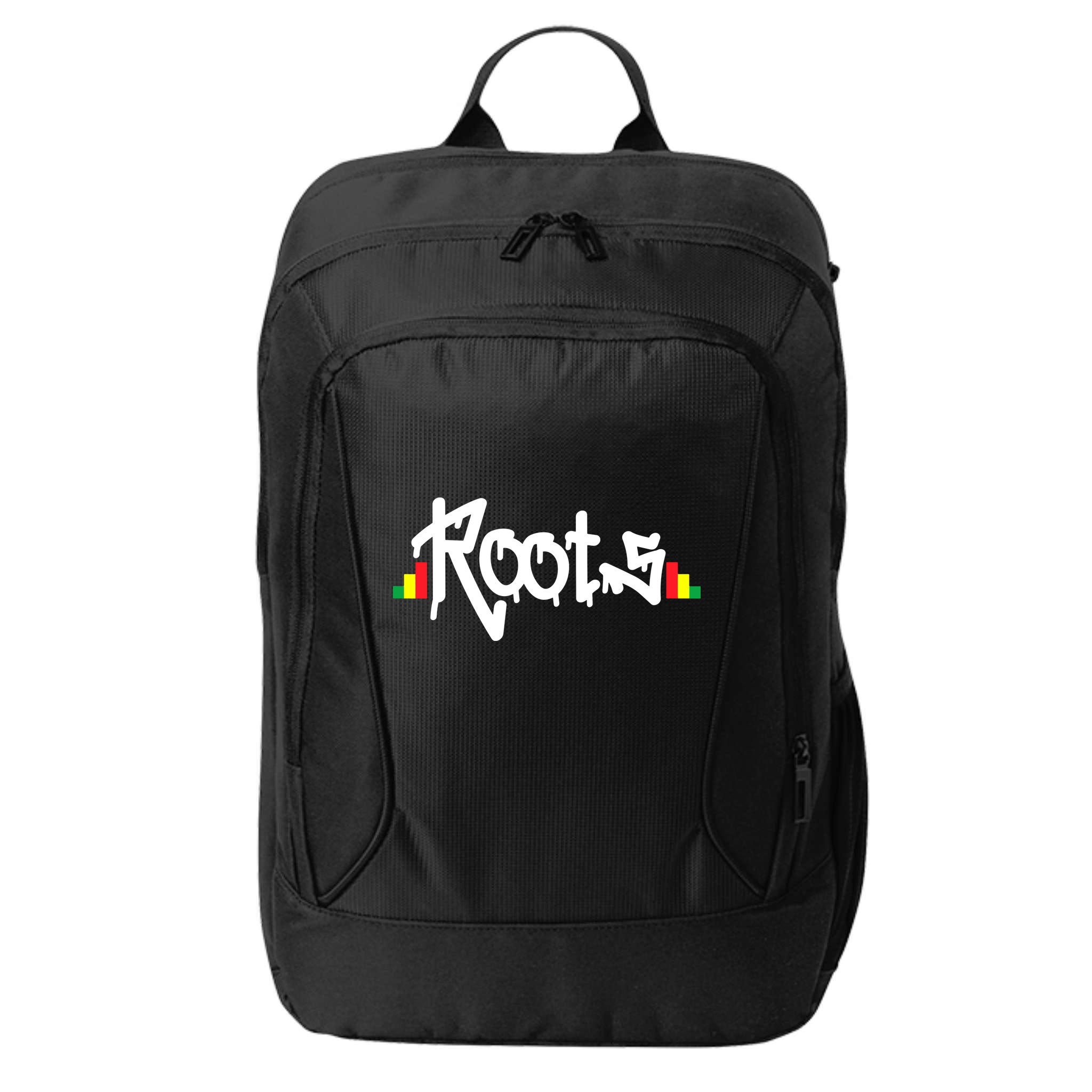 Reggae Roots Rasta Rastafari Grafitti Hip Hop Dub DnB Jungle City Backpack