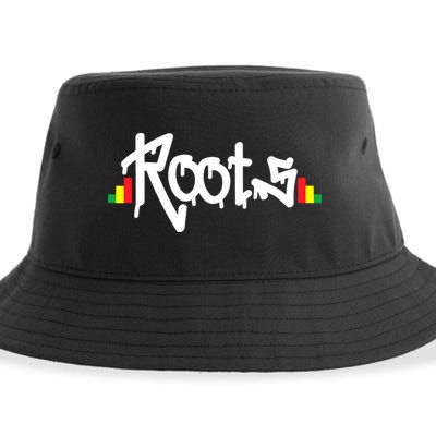 Reggae Roots Rasta Rastafari Grafitti Hip Hop Dub DnB Jungle Sustainable Bucket Hat