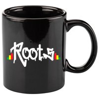 Reggae Roots Rasta Rastafari Grafitti Hip Hop Dub DnB Jungle 11oz C Handle Ceramic Mug