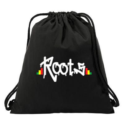 Reggae Roots Rasta Rastafari Grafitti Hip Hop Dub DnB Jungle Drawstring Bag