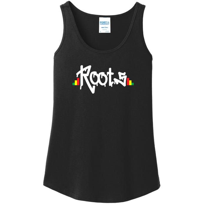 Reggae Roots Rasta Rastafari Grafitti Hip Hop Dub DnB Jungle Ladies Essential Tank