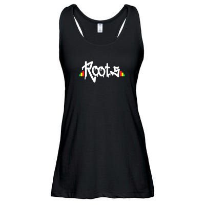 Reggae Roots Rasta Rastafari Grafitti Hip Hop Dub DnB Jungle Ladies Essential Flowy Tank