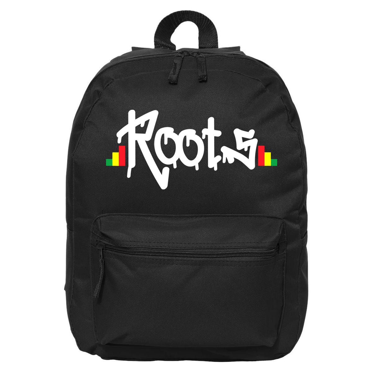 Reggae Roots Rasta Rastafari Grafitti Hip Hop Dub DnB Jungle 16 in Basic Backpack