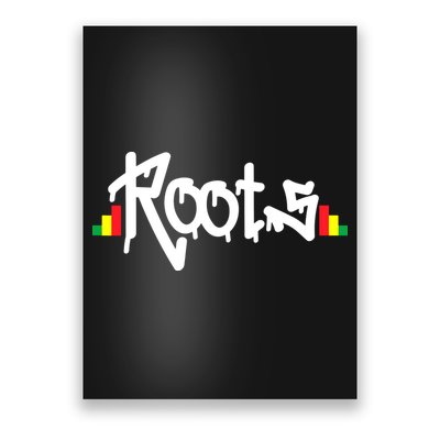 Reggae Roots Rasta Rastafari Grafitti Hip Hop Dub DnB Jungle Poster