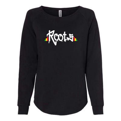 Reggae Roots Rasta Rastafari Grafitti Hip Hop Dub DnB Jungle Womens California Wash Sweatshirt