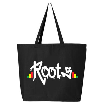 Reggae Roots Rasta Rastafari Grafitti Hip Hop Dub DnB Jungle 25L Jumbo Tote