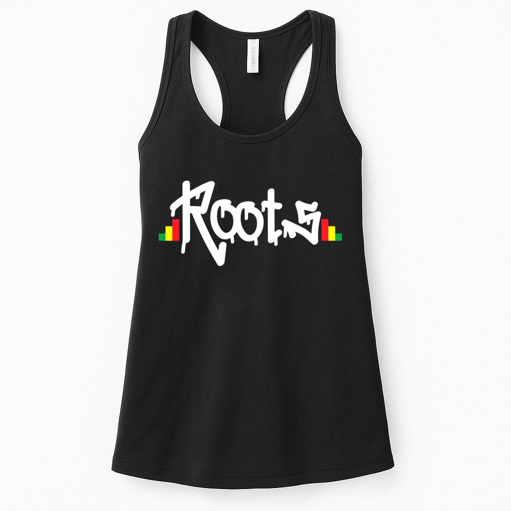 Reggae Roots Rasta Rastafari Grafitti Hip Hop Dub DnB Jungle Womens Tank Top