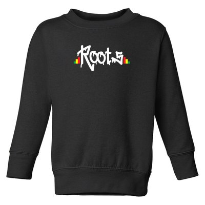 Reggae Roots Rasta Rastafari Grafitti Hip Hop Dub DnB Jungle Toddler Sweatshirt