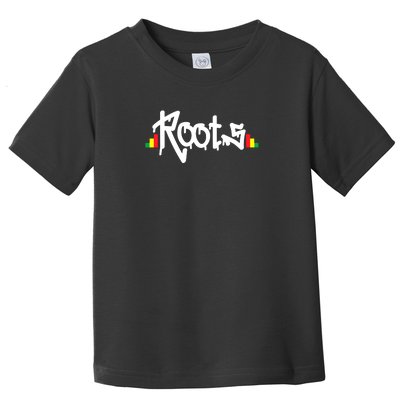 Reggae Roots Rasta Rastafari Grafitti Hip Hop Dub DnB Jungle Toddler T-Shirt