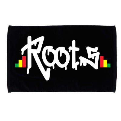 Reggae Roots Rasta Rastafari Grafitti Hip Hop Dub DnB Jungle Microfiber Hand Towel