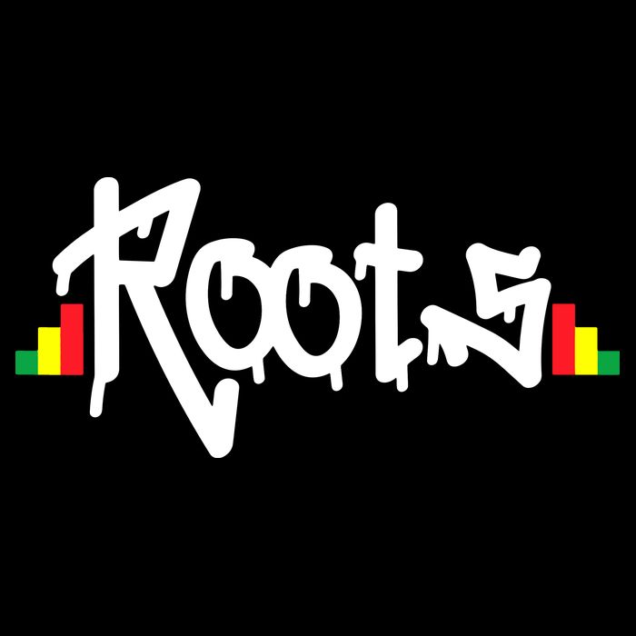 Reggae Roots Rasta Rastafari Grafitti Hip Hop Dub DnB Jungle Cropped Pullover Crew