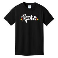 Reggae Roots Rasta Rastafari Grafitti Hip Hop Dub DnB Jungle Kids T-Shirt