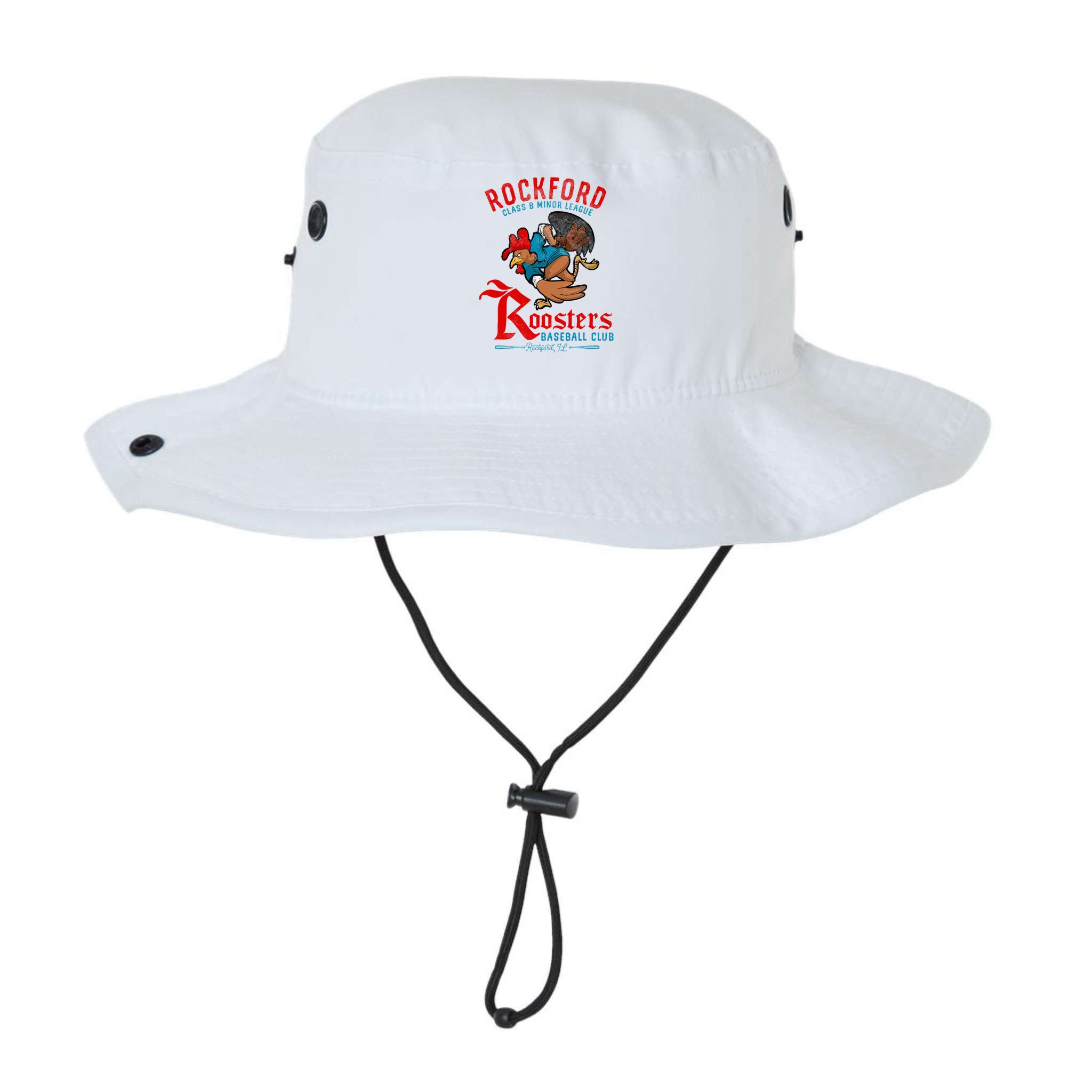 Rockford Roosters Retro Minor League Baseball Bucket Hat