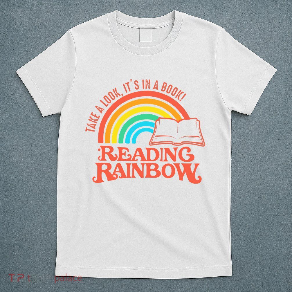 Reading Rainbow Retro Librarian T-Shirt