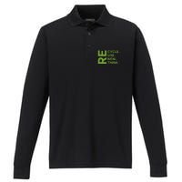 Recycle Reuse Renew Rethink Earth Day Environmental Activism Performance Long Sleeve Polo