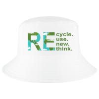 Recycle Reuse Renew Rethink Earth Day Cool Comfort Performance Bucket Hat
