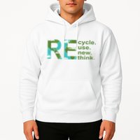 Recycle Reuse Renew Rethink Earth Day Hoodie