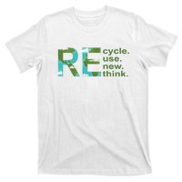 Recycle Reuse Renew Rethink Earth Day T-Shirt