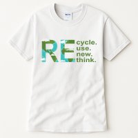 Recycle Reuse Renew Rethink Earth Day Tall T-Shirt