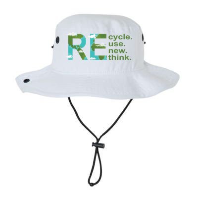 Recycle Reuse Renew Rethink Earth Day Bucket Hat