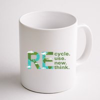Recycle Reuse Renew Rethink Earth Day Mug