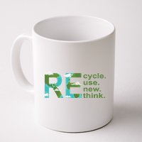 Recycle Reuse Renew Rethink Earth Day Mug
