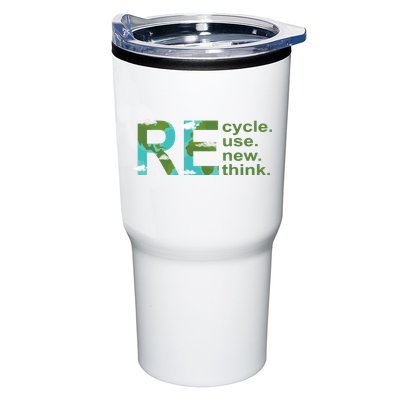 Recycle Reuse Renew Rethink Earth Day Tumbler