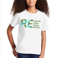 Recycle Reuse Renew Rethink Earth Day Kids T-Shirt