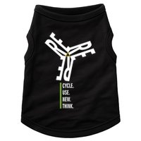 Recycle Reuse Renew Rethink Wind Turbine Wind Enerergy Gift Doggie Tank
