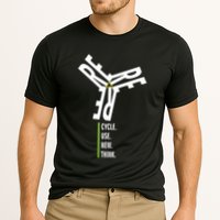 Recycle Reuse Renew Rethink Wind Turbine Wind Enerergy Gift Performance Shirt