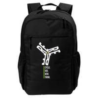 Recycle Reuse Renew Rethink Wind Turbine Wind Enerergy Gift Backpack