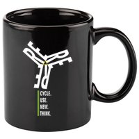 Recycle Reuse Renew Rethink Wind Turbine Wind Enerergy Gift 11oz C Handle Ceramic Mug