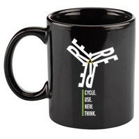 Recycle Reuse Renew Rethink Wind Turbine Wind Enerergy Gift 11oz C Handle Ceramic Mug