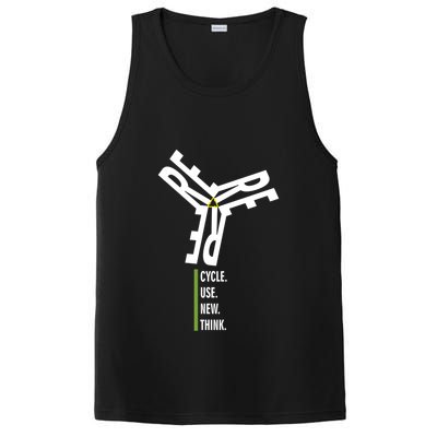 Recycle Reuse Renew Rethink Wind Turbine Wind Enerergy Gift PosiCharge Competitor Tank