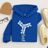 Recycle Reuse Renew Rethink Wind Turbine Wind Enerergy Gift Hoodie