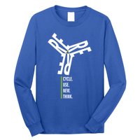 Recycle Reuse Renew Rethink Wind Turbine Wind Enerergy Gift Long Sleeve Shirt