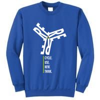 Recycle Reuse Renew Rethink Wind Turbine Wind Enerergy Gift Sweatshirt