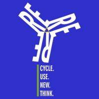 Recycle Reuse Renew Rethink Wind Turbine Wind Enerergy Gift Sustainable Beanie