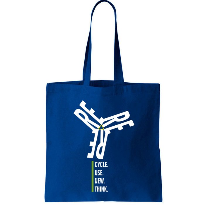 Recycle Reuse Renew Rethink Wind Turbine Wind Enerergy Gift Bag