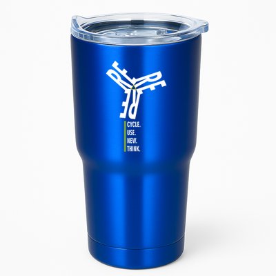 Recycle Reuse Renew Rethink Wind Turbine Wind Enerergy Gift Tumbler