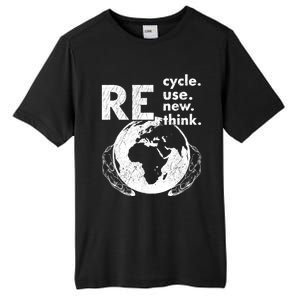 Recycle Reuse Renew Rethink Earth Day Design Tall Fusion ChromaSoft Performance T-Shirt