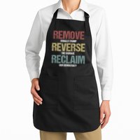 Remove Reverse Reclaim Protest Full-Length Apron With Pockets