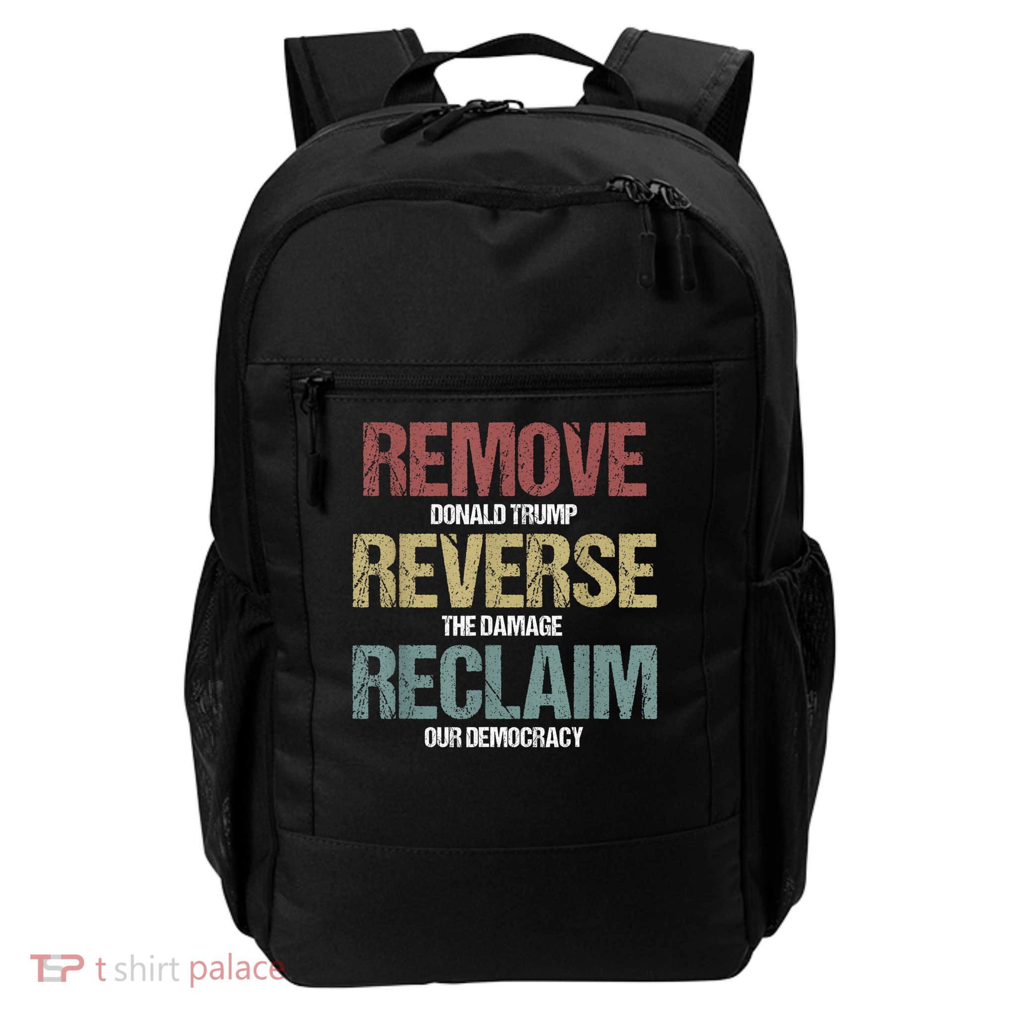 Remove Reverse Reclaim Protest Daily Commute Backpack