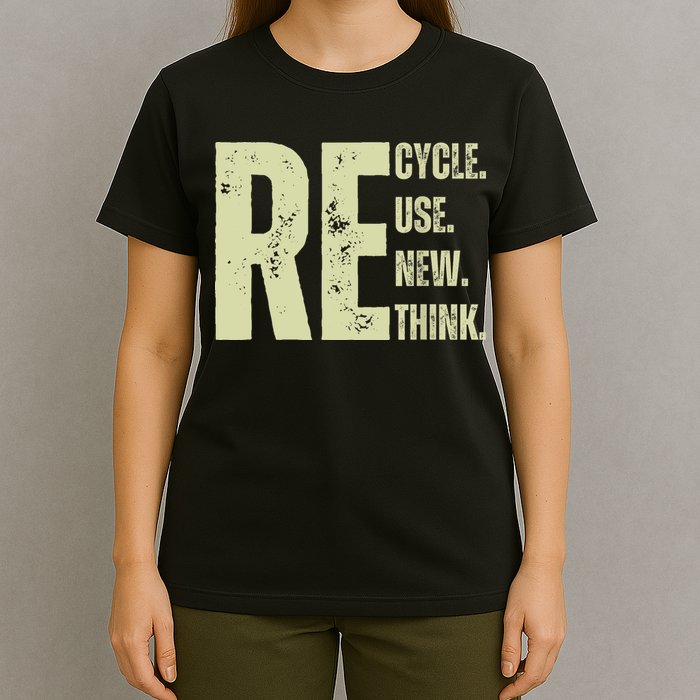 Recycle Reuse Renew Rethink T-Shirt