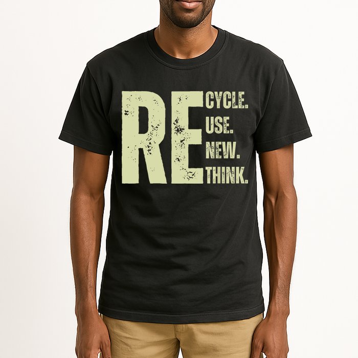 Recycle Reuse Renew Rethink Tall T-Shirt